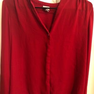Red a new day blouse